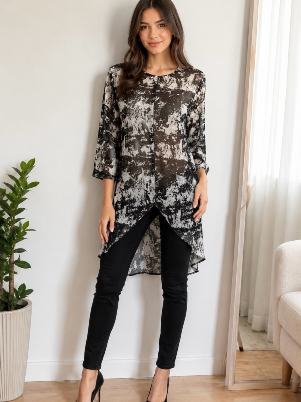 Blanc Noir tunic